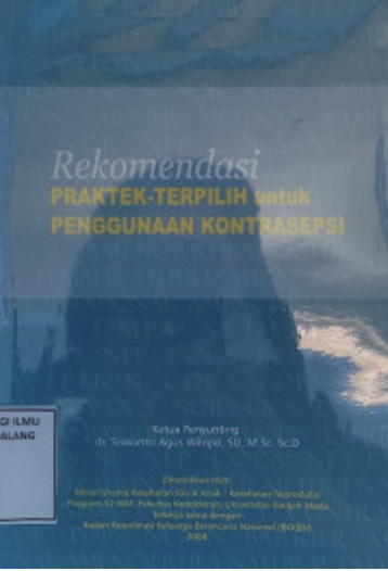 Rekomendasi praktek-terpilih untuk penggunaan kontrasepsi